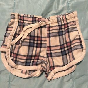 Plaid Aeropostale sleep shorts